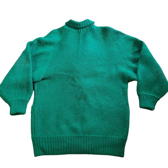 IB Diffusion S Cardigan Sweater Knit Wool Mohair Vintage Double Breasted Oversiz - Picture 2 of 6